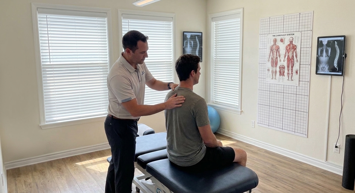 Chiropractic care in Surf City helping improve posture and spinal alignment