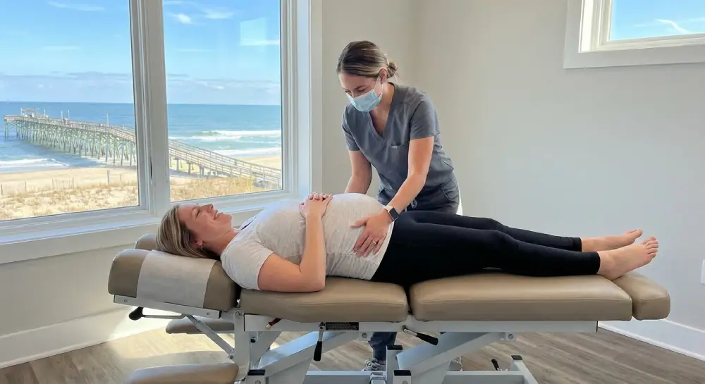 Prenatal chiropractic care supports a more comfortable pregnancy by improving alignment and reducing pain.