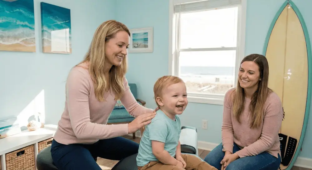 Pediatric chiropractic care safety for young children in Surf City